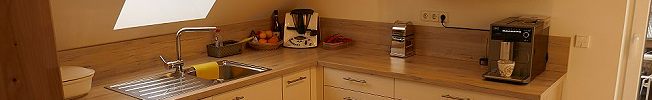 Kche mit Kaffeemschine